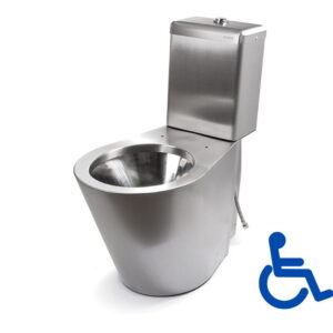 Kompakt-WC-V130-S-trap,-dostosowany-do-osob-niepelnosprawnych,-wykonany-ze-stali-nierdzewnej,-odporny-na-wandalizm,-stojacy-bez-deski. Kompakt-WC-V130-S-trap,-dostosowany-do-osob-niepelnosprawnych,-wykonany-ze-stali-nierdzewnej,-odporny-na-wandalizm,-stojacy-bez-deski.