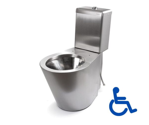 Kompakt-WC-V130-S-trap,-dostosowany-do-osob-niepelnosprawnych,-wykonany-ze-stali-nierdzewnej,-odporny-na-wandalizm,-stojacy-bez-deski. Kompakt-WC-V130-S-trap,-dostosowany-do-osob-niepelnosprawnych,-wykonany-ze-stali-nierdzewnej,-odporny-na-wandalizm,-stojacy-bez-deski.