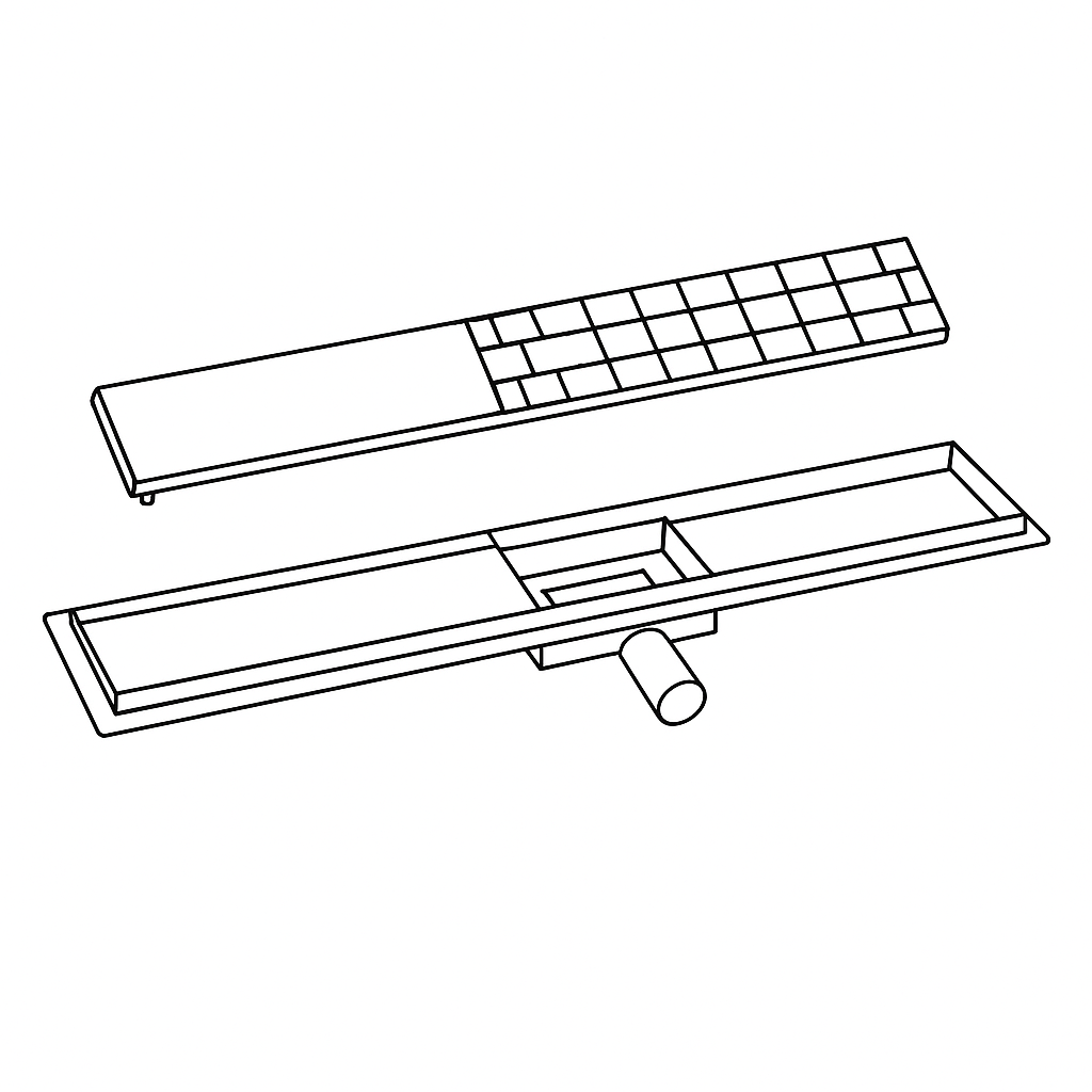 Odpływy prysznicowe