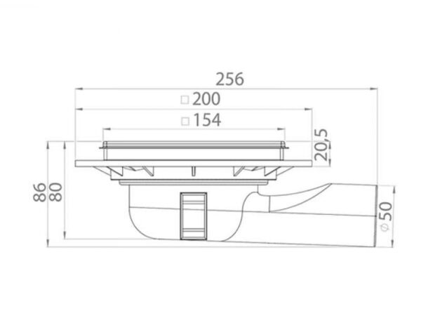 Odplyw-Minimax-50-mm-Square-PURUS-niski-wpust-podlogowy-kratka-sciekowa-do-plytek-syfon-suchy-w-standardzie---rysunek-techniczny Odplyw-Minimax-50-mm-Square-PURUS-niski-wpust-podlogowy-kratka-sciekowa-do-plytek-syfon-suchy-w-standardzie---rysunek-techniczny
