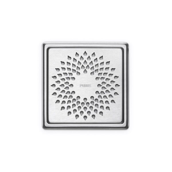 Ruszt-Stylizowany-Purus-DROP-z-ramka-155x155-wykonany-ze-stali-nierdzewnej---na-bialym-tle