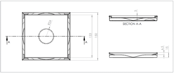 Ruszt-TILE-INSERT-150x150---rysunek-techniczny Ruszt-TILE-INSERT-150x150---rysunek-techniczny